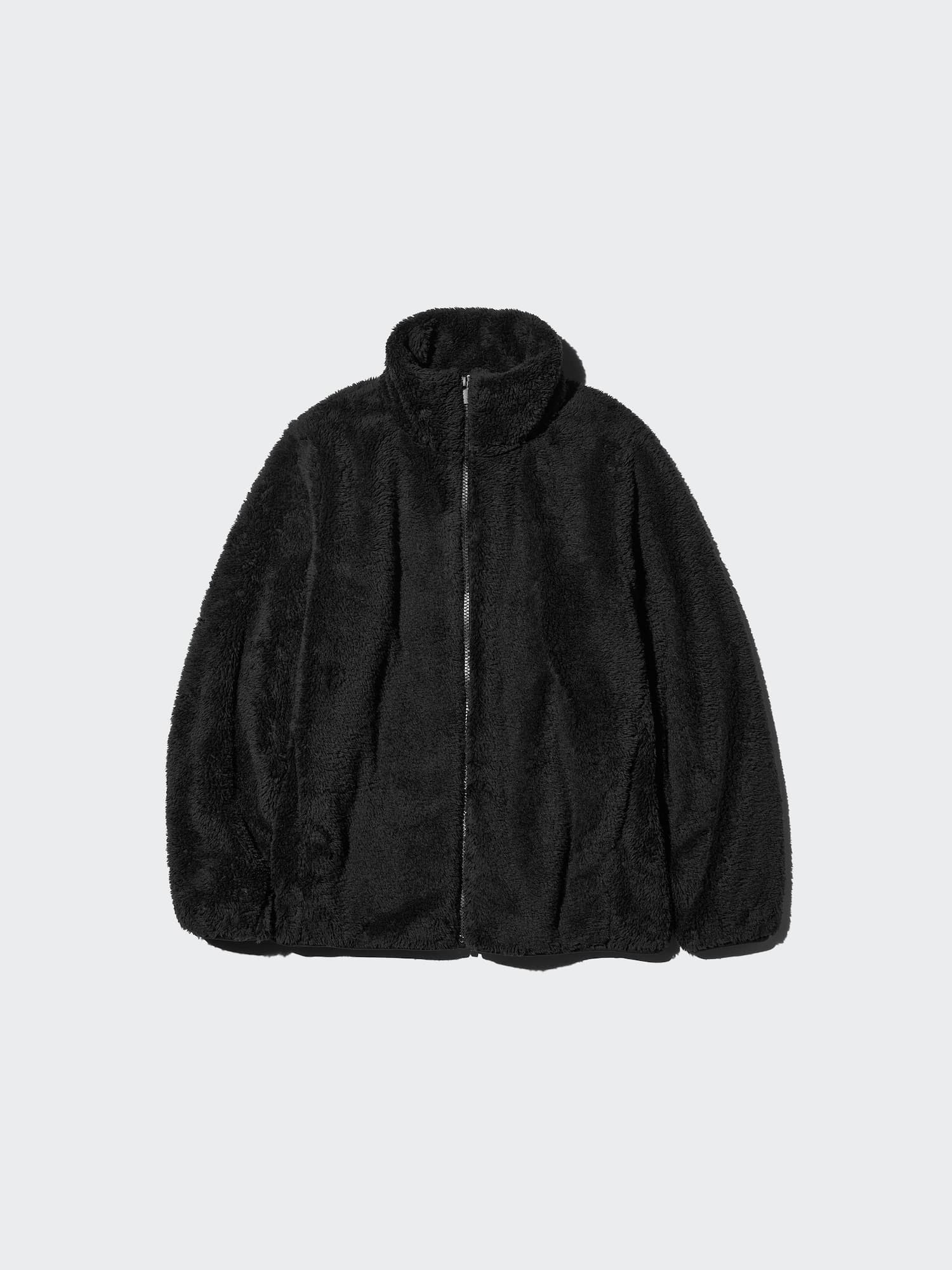 Fluffy Yarn Fleece Full-Zip Jacket