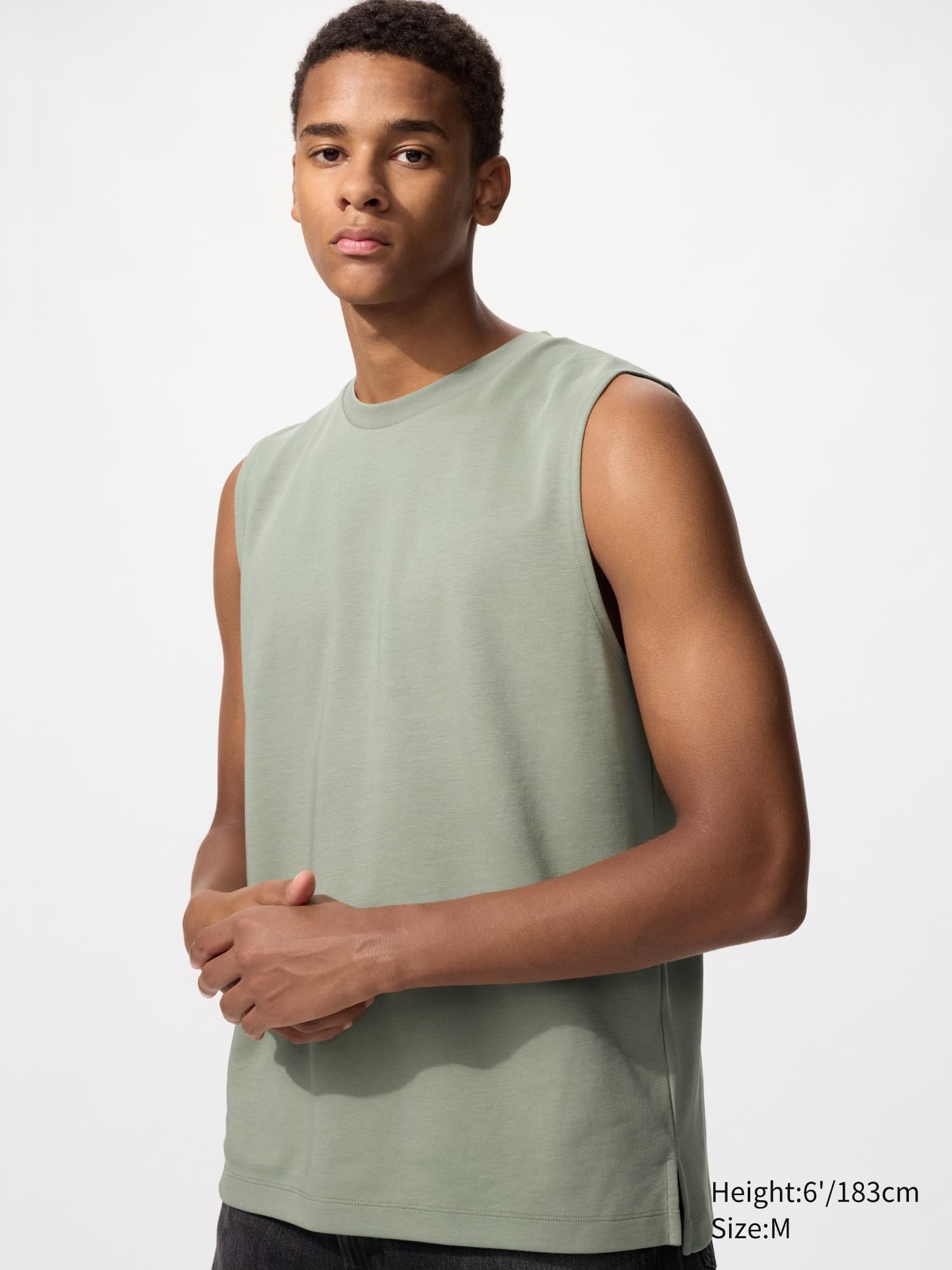 AIRism Cotton T-Shirt | Sleeveless